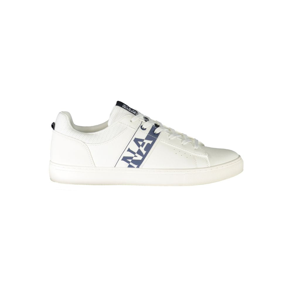 Sneaker Hombre Piel Blanco