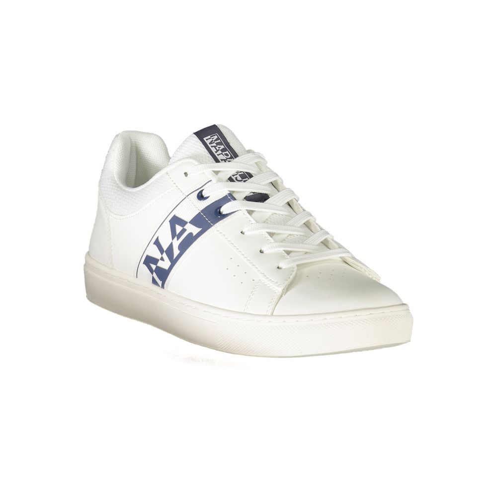 Sneaker Hombre Piel Blanco
