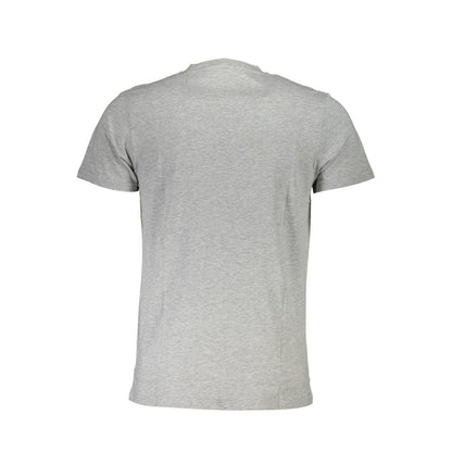 Camiseta marrón de algodón para hombre