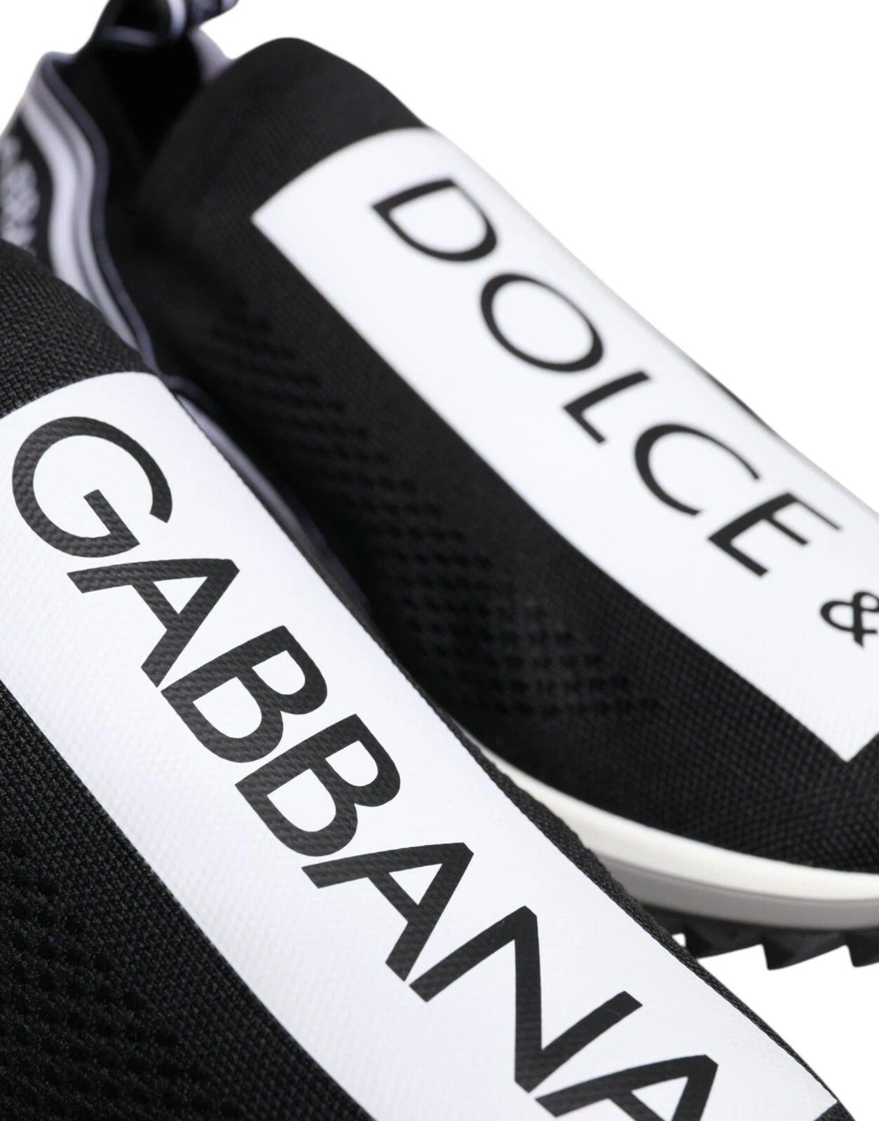 Black White Slip On Sorrento Sneakers Shoes