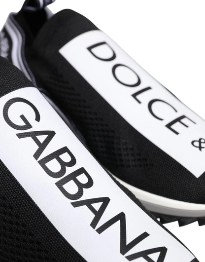 Black White Slip On Sorrento Sneakers Shoes