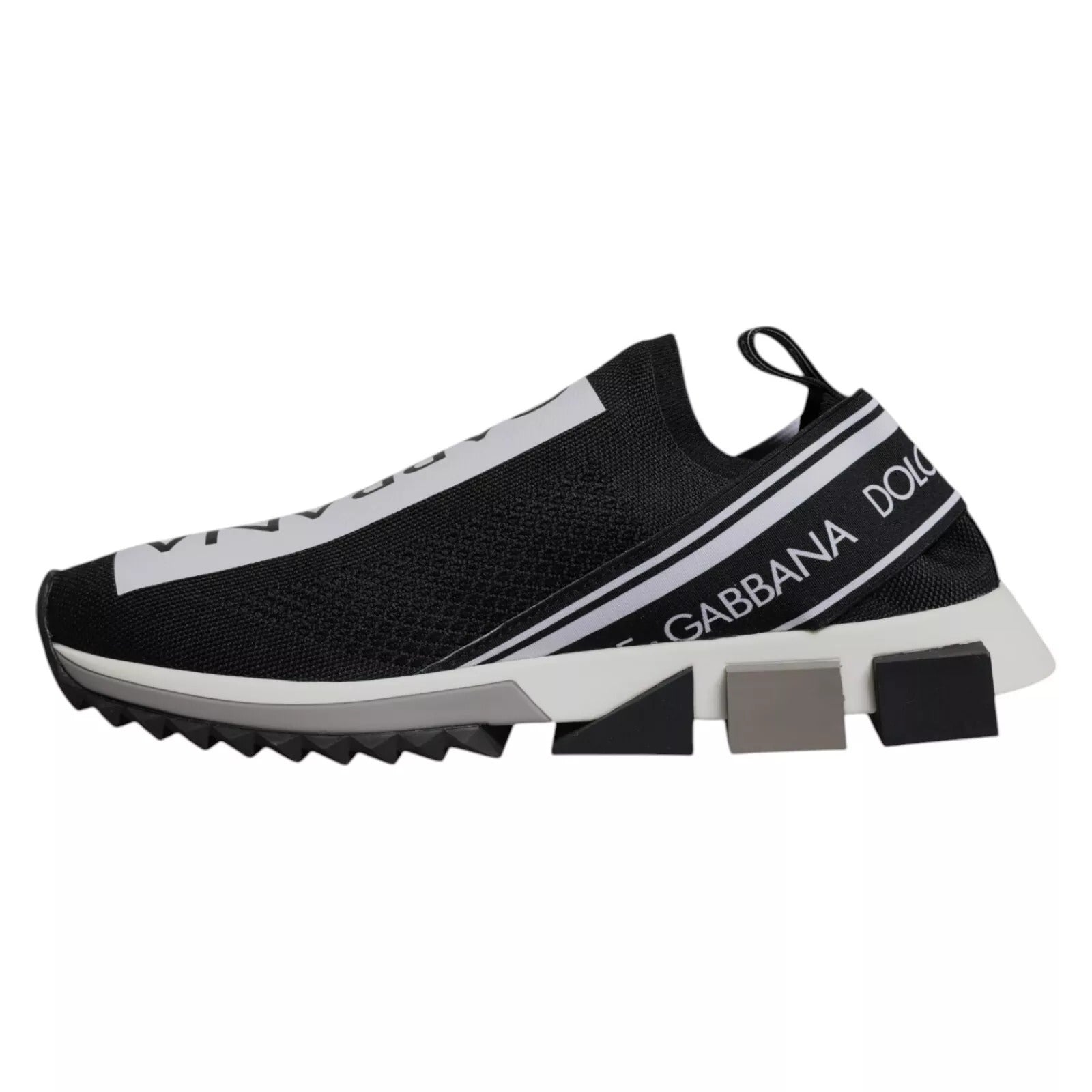 Black White Slip On Sorrento Sneakers Shoes