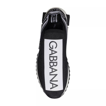 Black White Slip On Sorrento Sneakers Shoes