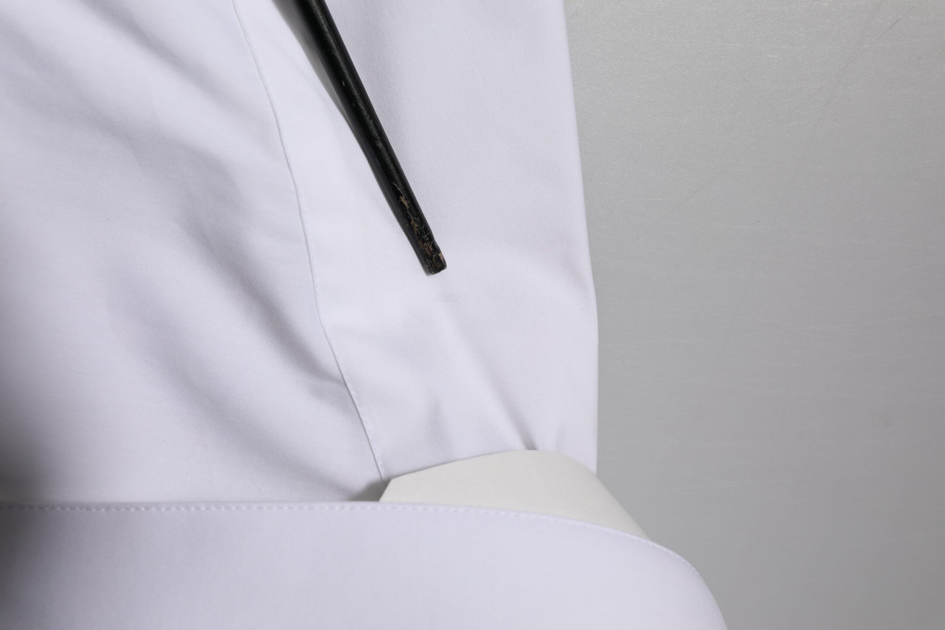 White Cotton GOLD Long Sleeves Formal Shirt