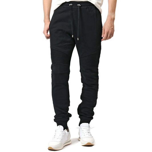 Vaqueros y pantalones negros de algodón