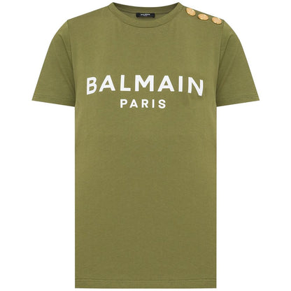Green Cotton Tops & T-Shirt