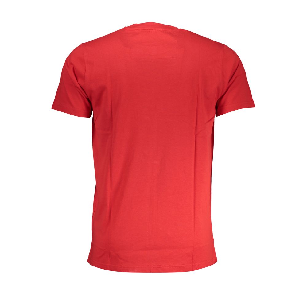 Camiseta roja de algodón