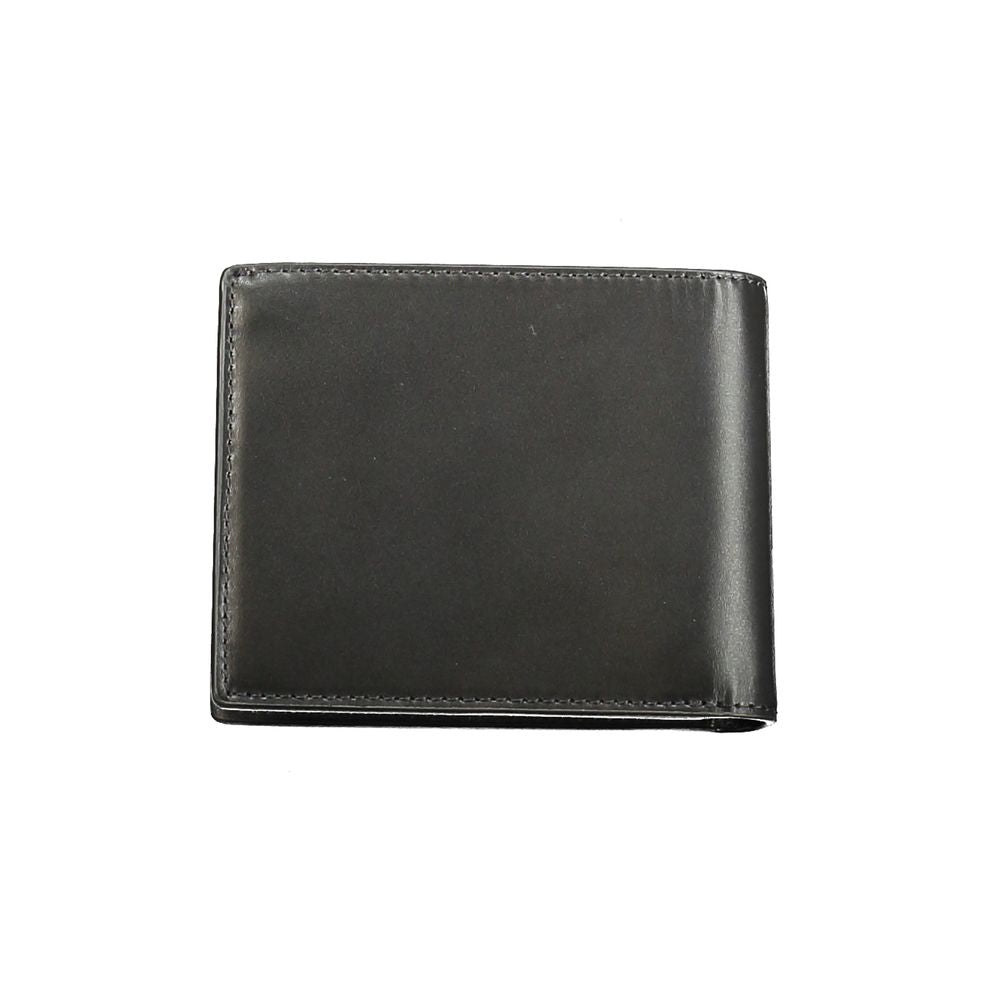 Cartera de hombre de piel negra