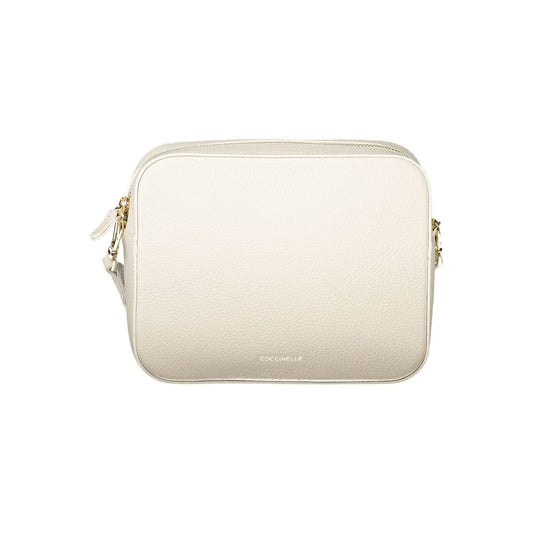 White Leather Women Handbag