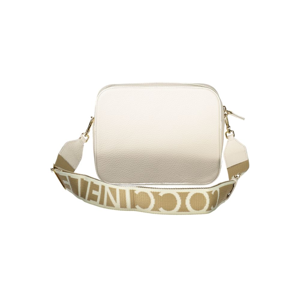 White Leather Women Handbag