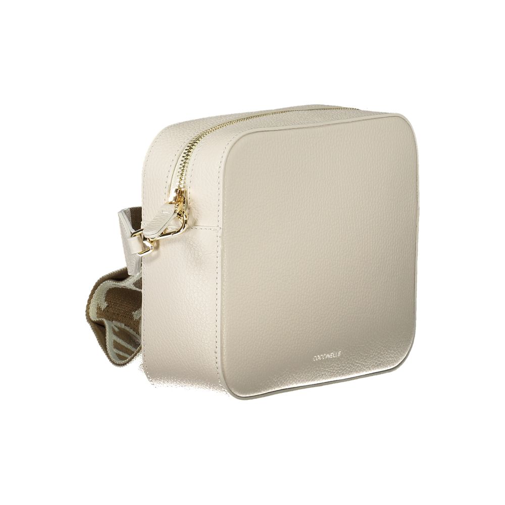 White Leather Women Handbag