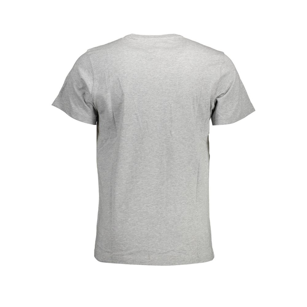 Brown Cotton Men T-Shirt