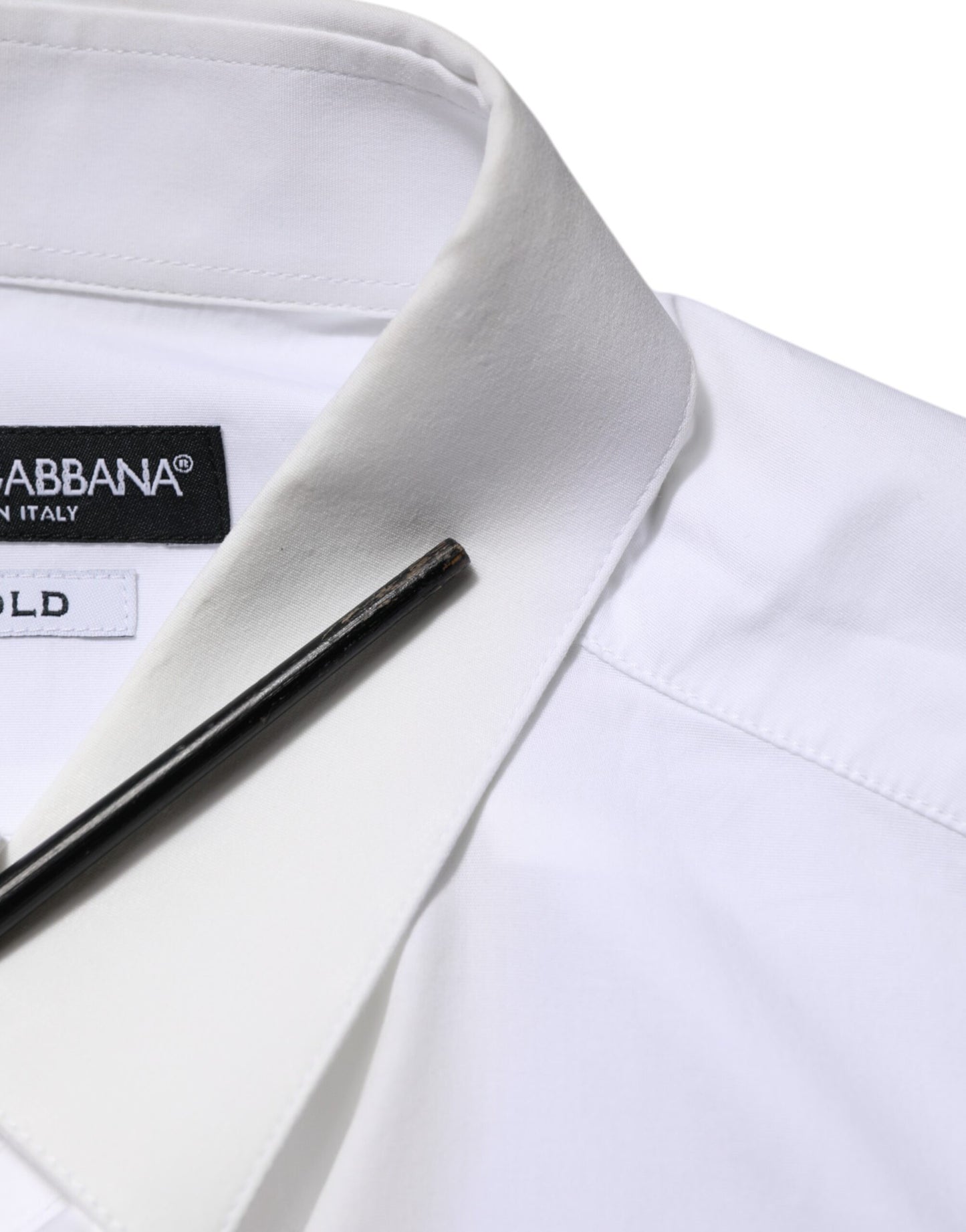 White GOLD Long Sleeve Dress Men Formal Shirt