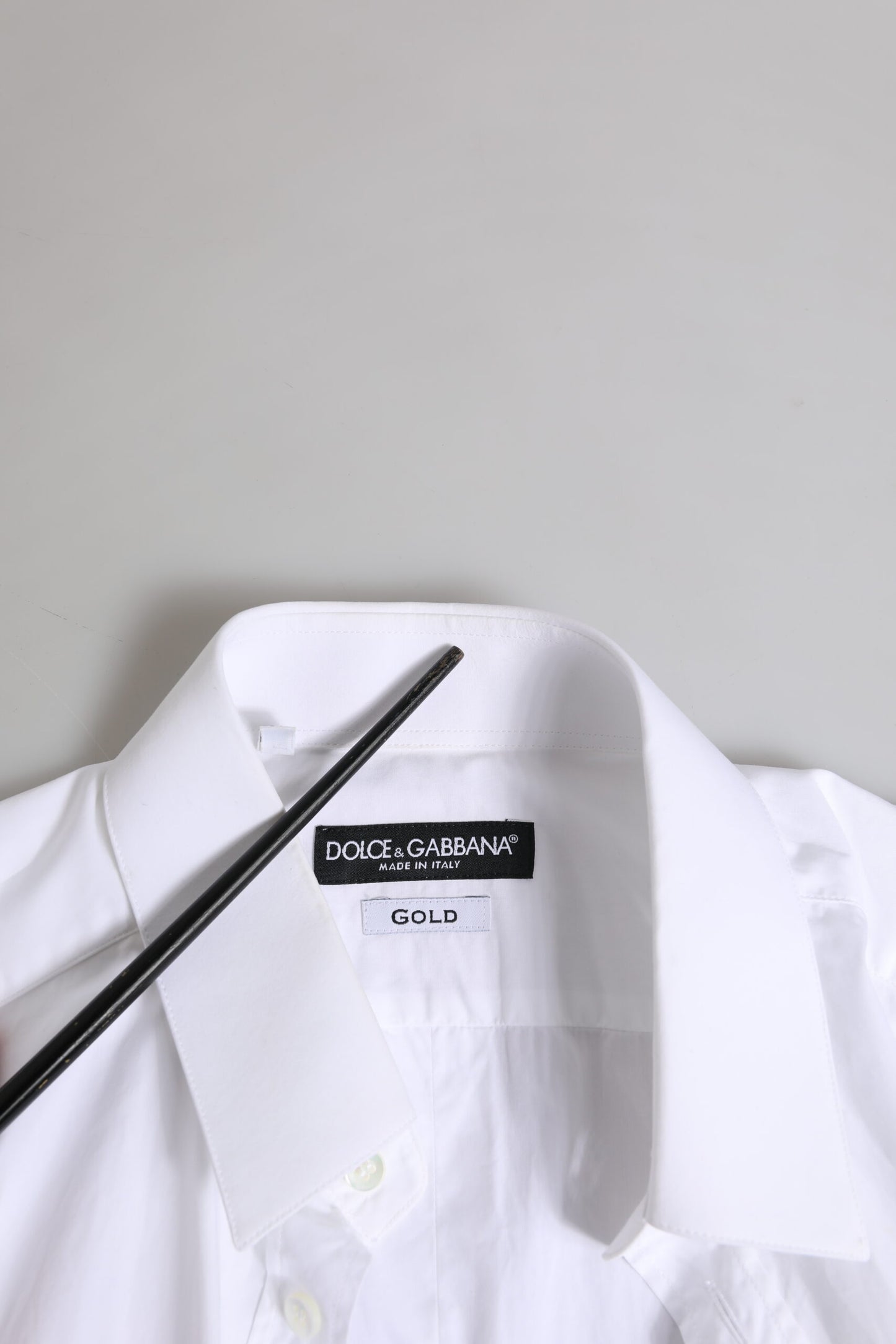 White GOLD Cotton Long Sleeves Formal Shirt