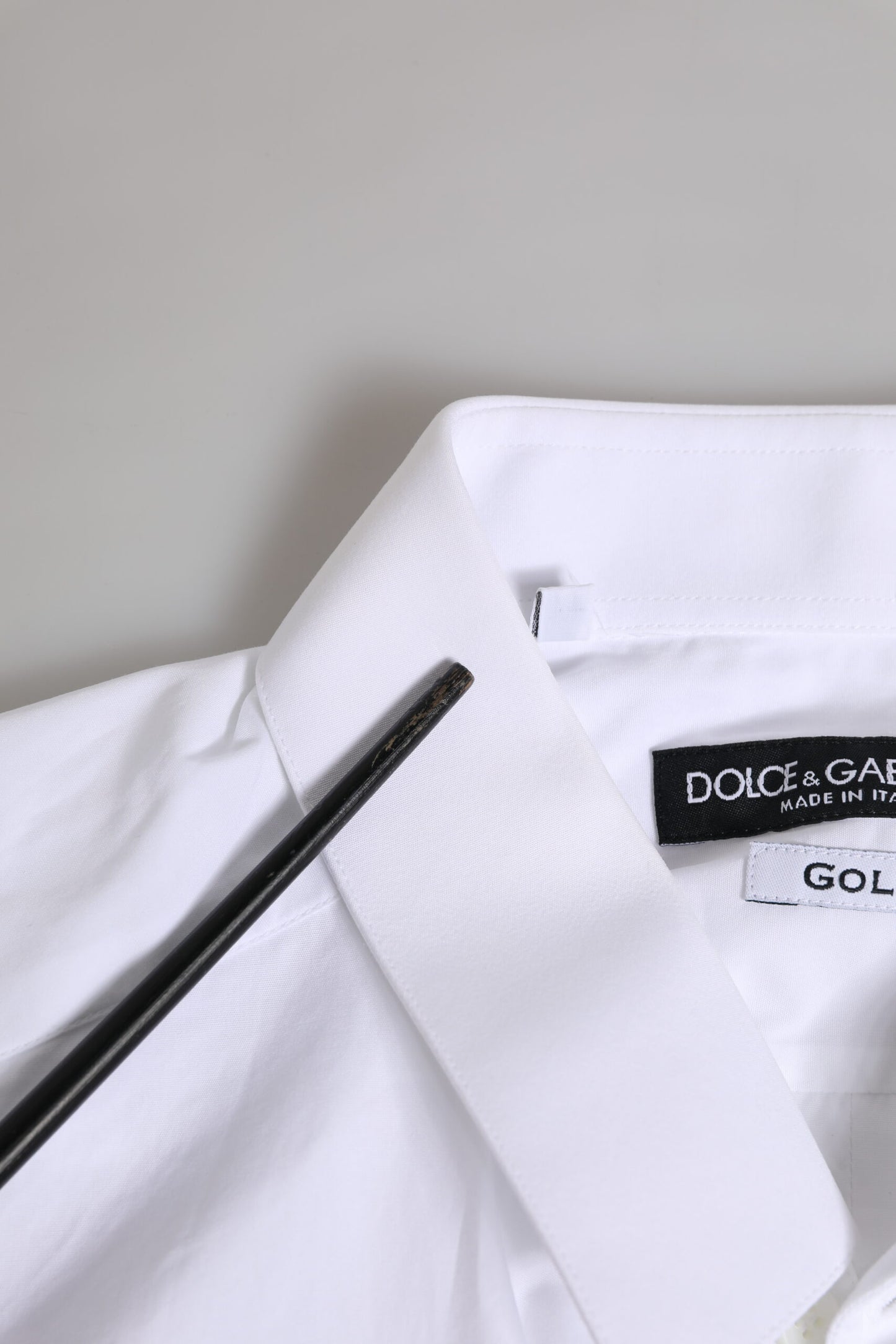 White GOLD Cotton Long Sleeves Men Formal Shirt