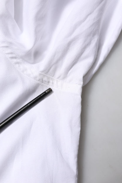 White GOLD Cotton Men Dress Formal Shirt