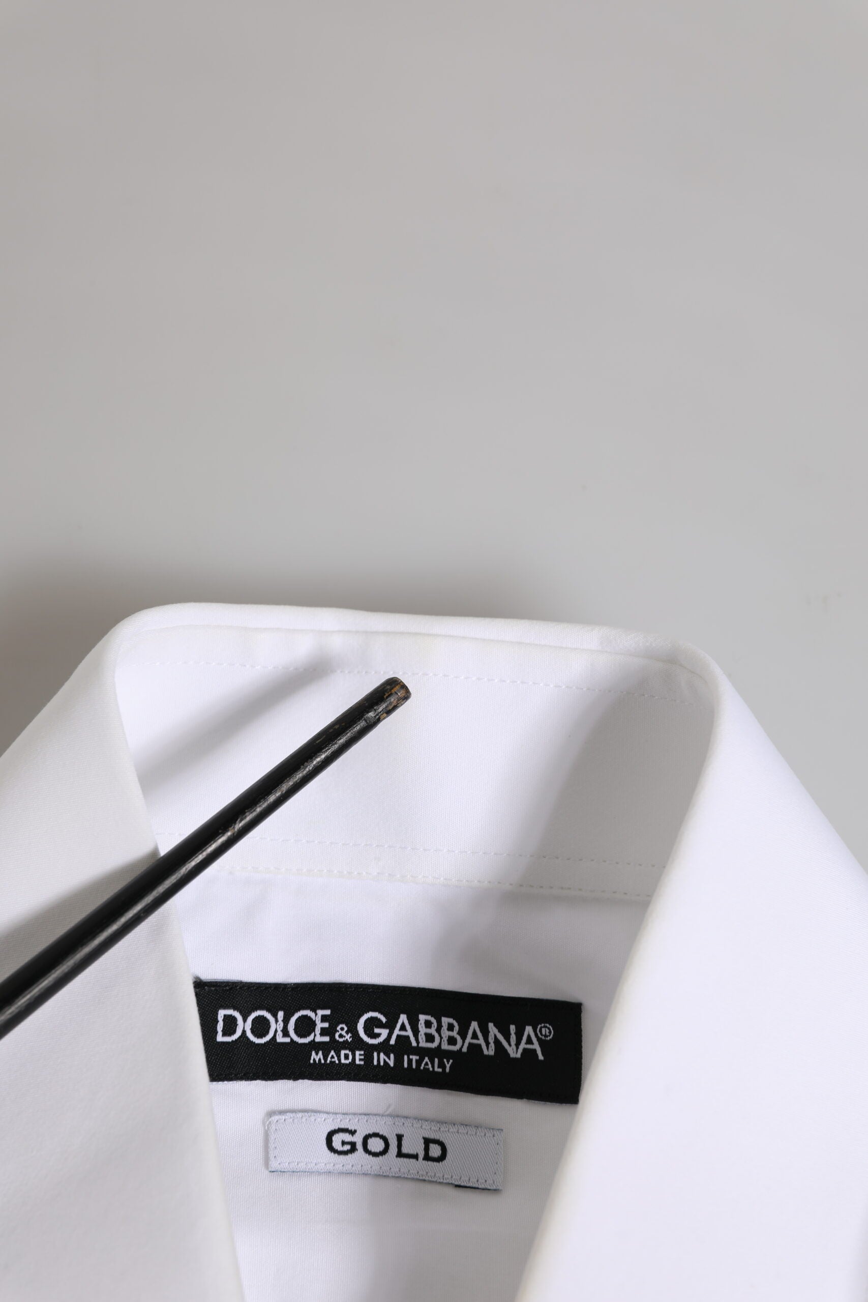 White GOLD Cotton Long Sleeve Formal Shirt
