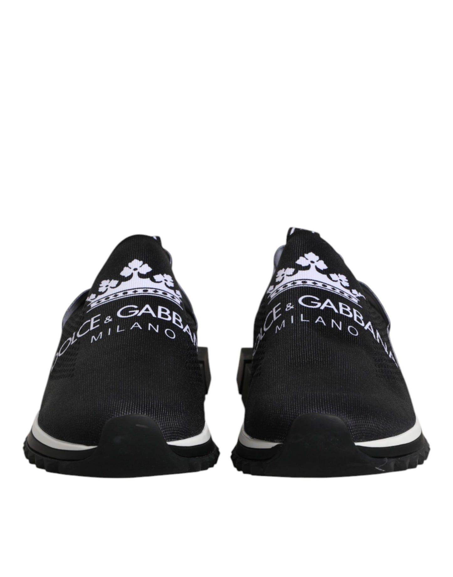 Black DG Crown Slip On Sorrento Sneakers Shoes