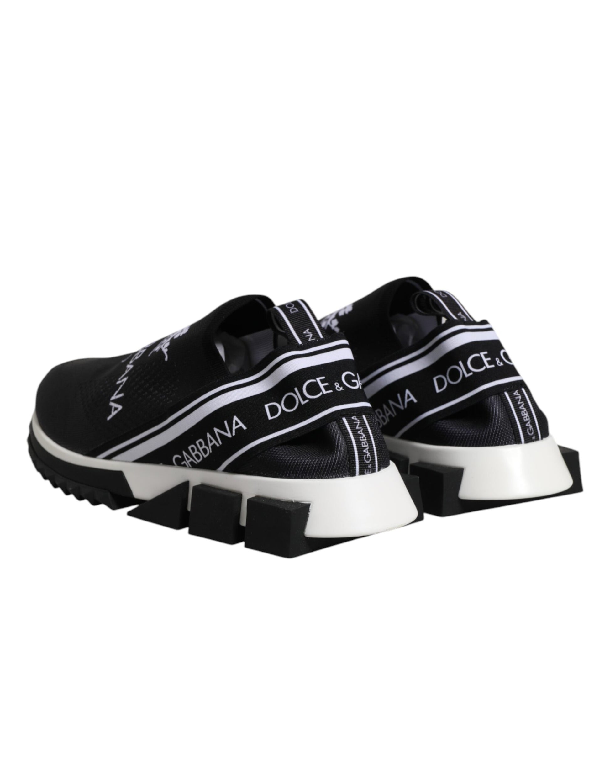 Black DG Crown Slip On Sorrento Sneakers Shoes