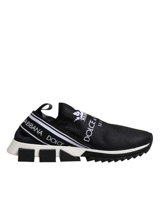 Black DG Crown Slip On Sorrento Sneakers Shoes
