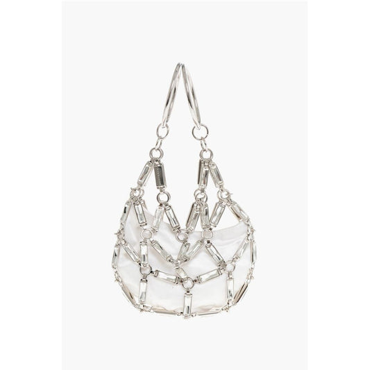 Rhinestoned NET Jewel Clutch