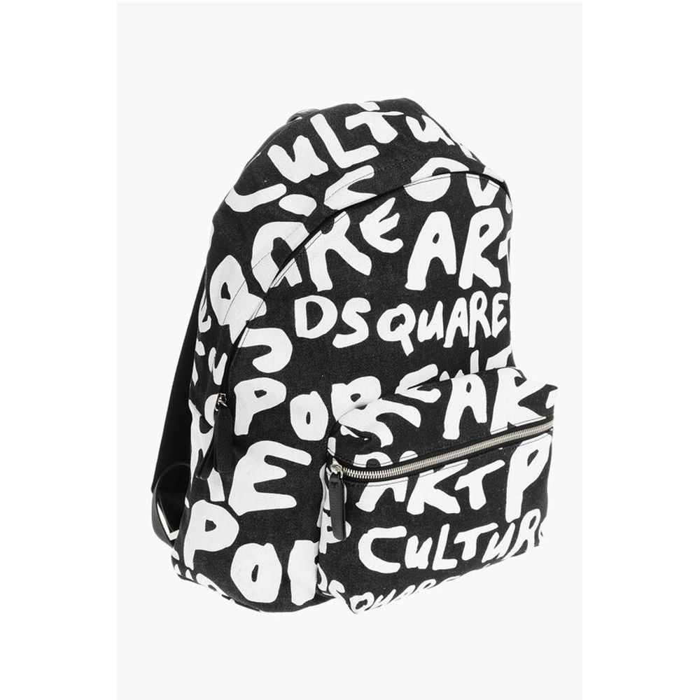 Monogram Canvas Backpack with Outer Pocket