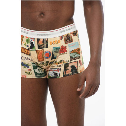 Printed Cotton Blend Boxer