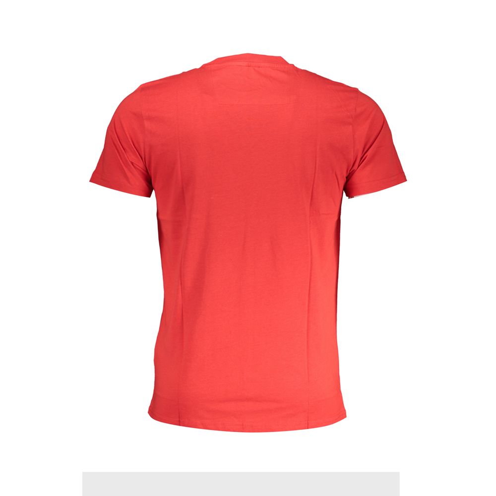 Camiseta roja de algodón