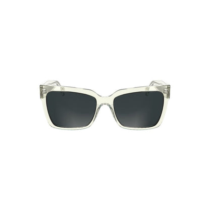 Transparent Plastic Sunglasses