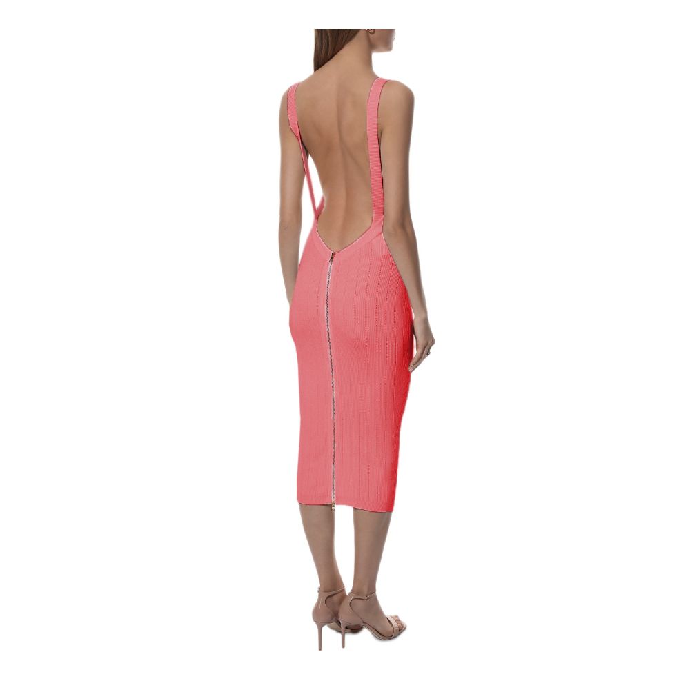 Pink Viscose Dress