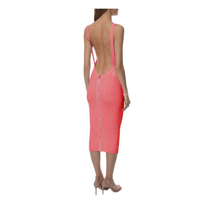 Pink Viscose Dress