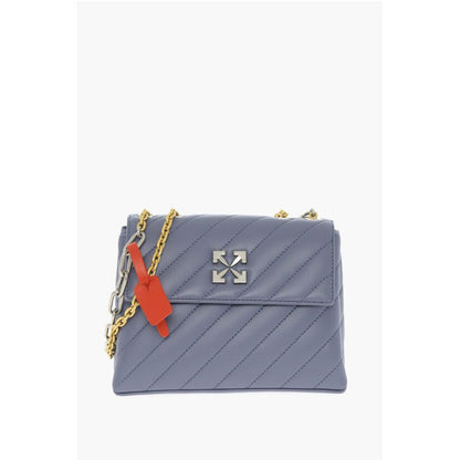 Quilted Leather JACKHAMMER Bag with Chain Shoulder Strap