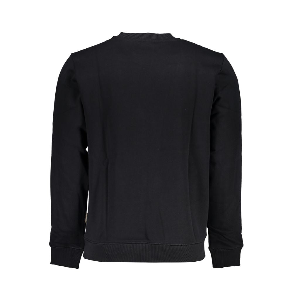 Jersey Negro Algodón Hombre