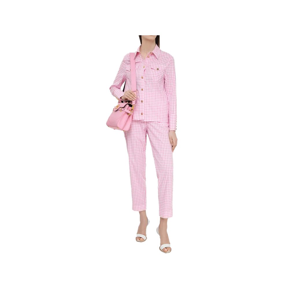 Pink Cotton Jeans & Pant