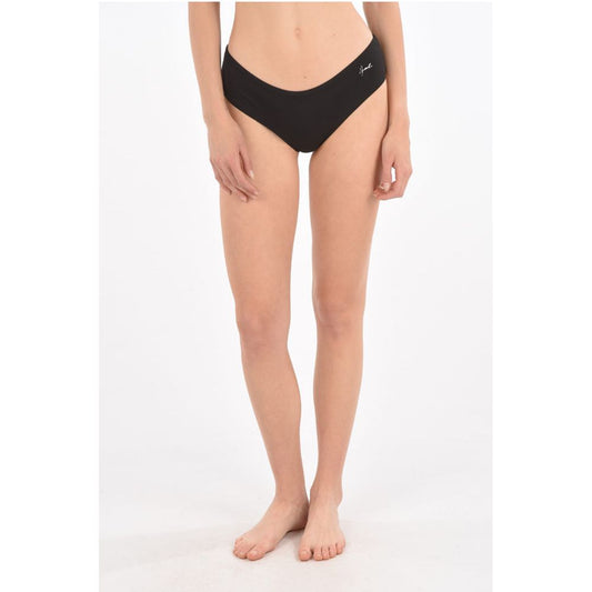 V KARL & CHOUPETTE Slip Swimsuit with Logo