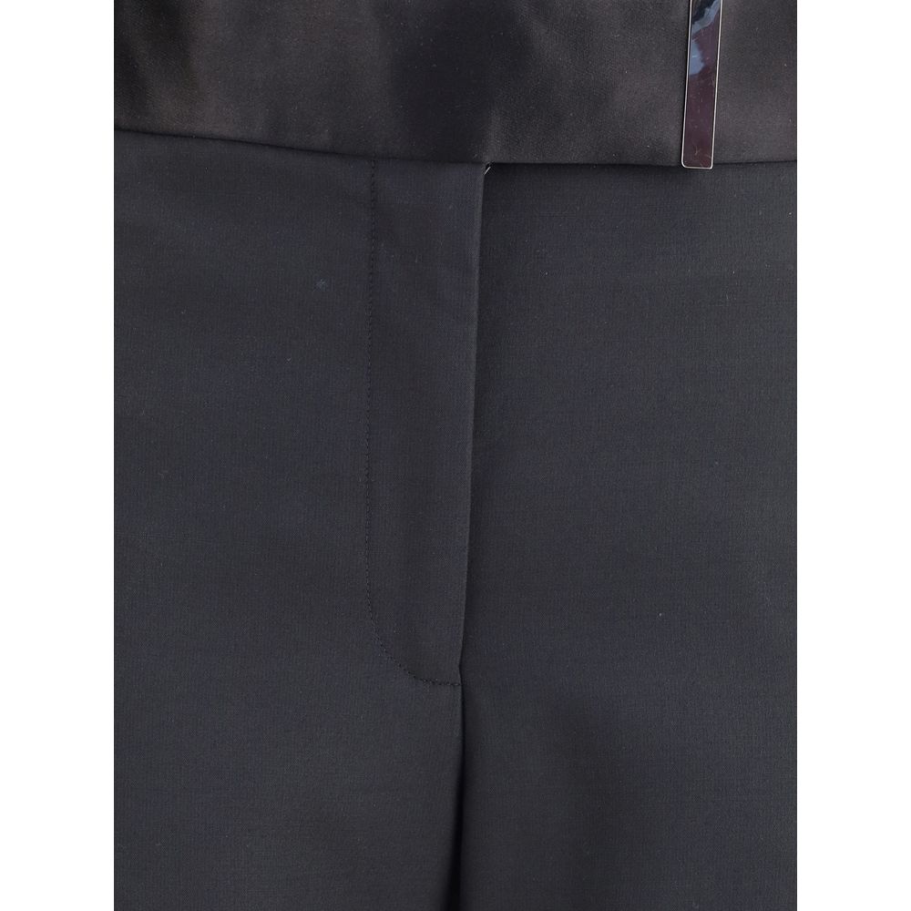 Woll and silk Pants