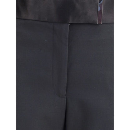 Woll and silk Pants