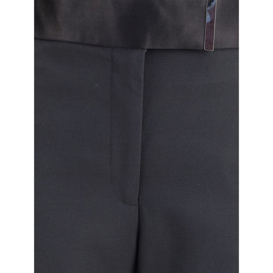 Woll and silk Pants