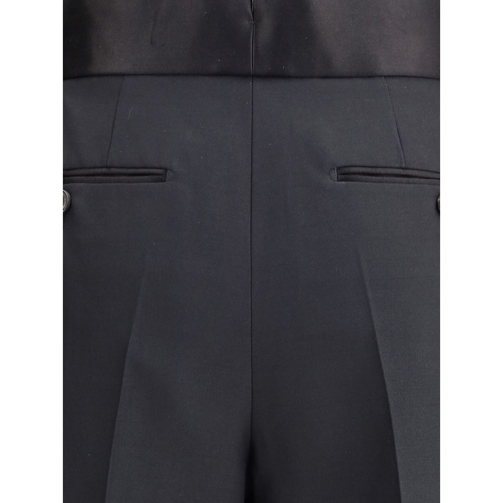 Woll and silk Pants