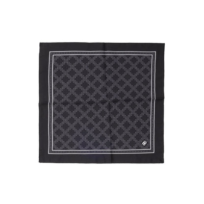 Black Silk Handkerchief