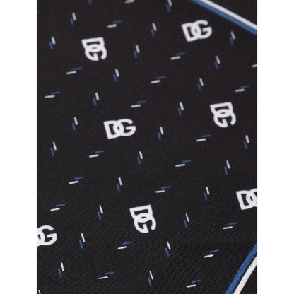 Black Silk Handkerchief