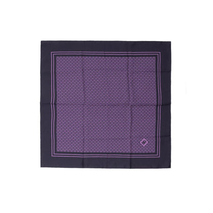 Purple Silk Handkerchief