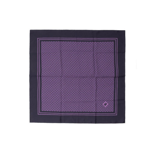 Purple Silk Handkerchief