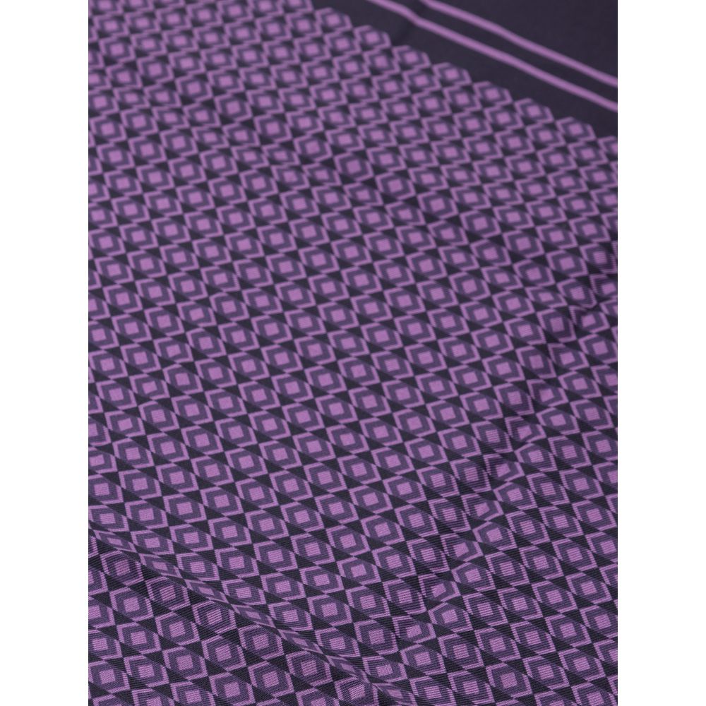 Purple Silk Handkerchief