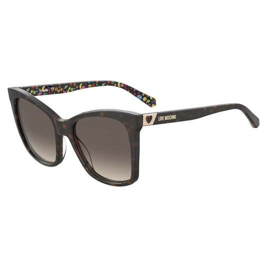 Brown Haircalf Sunglasses
