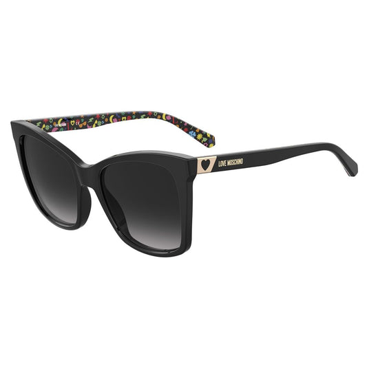 Black Haircalf Sunglasses
