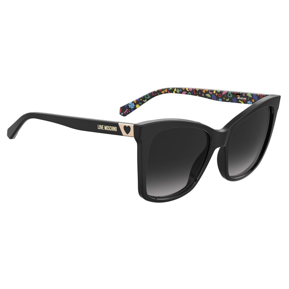 Black Haircalf Sunglasses
