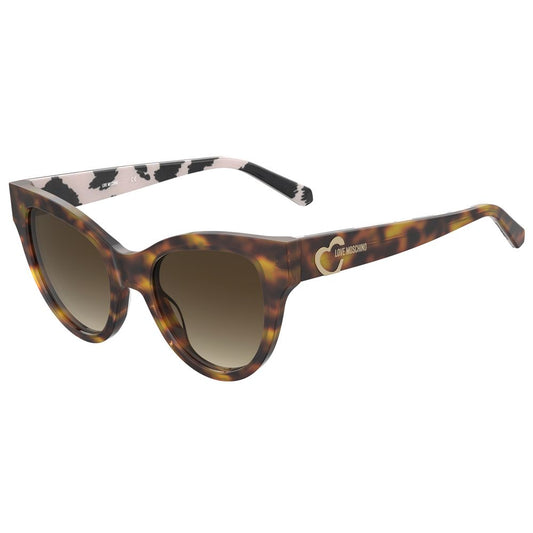 Brown Haircalf Sunglasses