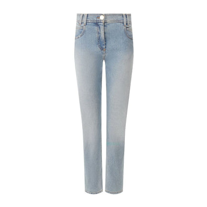 Blue Cotton Jeans & Pant