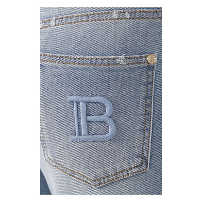 Blue Cotton Jeans & Pant